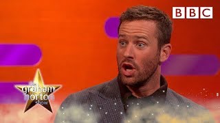 Why Armie Hammer made his wife CRY at Christmas 😲  BBC The Graham Norton Show [upl. by Alius]