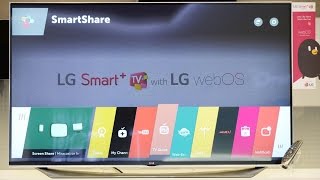 LG WEBOS 2 SMART TV 42lf6500 setup [upl. by Alimaj]