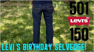 Levi’s 501 150th Birthday Selvedge [upl. by Qifahs]