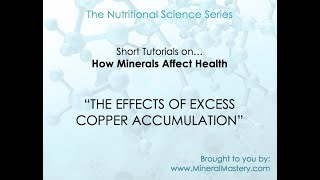 Effects of Copper Toxicity [upl. by Lotsyrk]