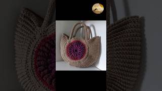 sac crochet bag crochet حقيبة كروشية [upl. by Anaujit]