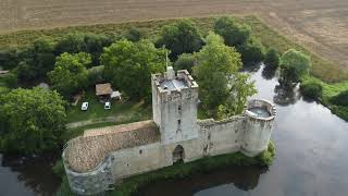 ChÃ¢teau dans la Meuse avec DJI mini 2 [upl. by Nehtiek]