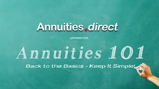 Annuities 101 [upl. by Bega115]