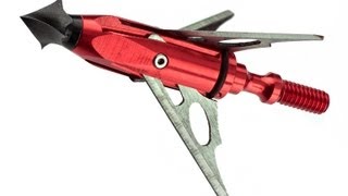 BROADHEAD REVIEW Rage Chisel Tip Broadhead Test  Stryker Max 4 High Speed Crossbow [upl. by Pinzler]