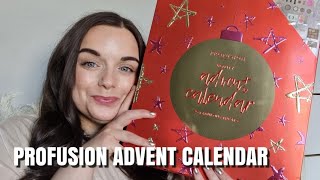 PROFUSION 2024 ADVENT CALENDAR UNBOXING ONLY £30 [upl. by Yerffoeg]