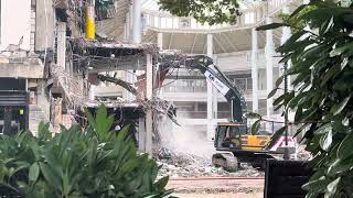 Falkirk Callendar Square Demolition Part 25 [upl. by Delbert]