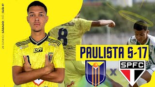 CATANDUVA X SÃO PAULO  CAMPEONATO PAULISTA SUB17 [upl. by Wesa]