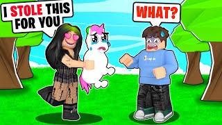 SCAMMER Fell In LOVE With Me What She Did Was Shocking Roblox Adopt Me [upl. by Akinit438]