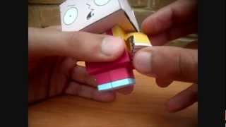 Making Family Guy Stewie Griffin Cubeecraft [upl. by Asilehc]