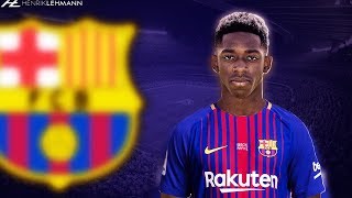 Ousmane Dembélé ● Welcome To FC Barcelona ● 201718 [upl. by Nosnibor]