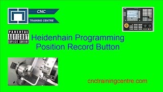 Heidenhain Programming Using Position Record [upl. by Noe]