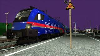 Train Simulator 2022  NightJet 469 entre Freilassing et Linz NightJet Paris  Wien Hbf 57 [upl. by Minardi923]