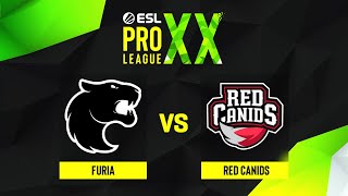 FURIA проти RED Canids  ESL Pro League Season 20 [upl. by Sparks]