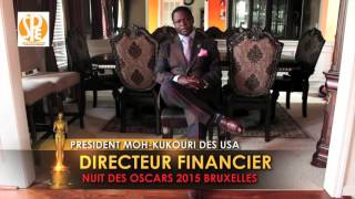 DIRECTEUR FINANCIER DE LA NUIT DES OSCARS 2015 A BRUXELLES [upl. by Willette]