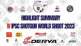 IV IPSC Shotgun World shoot 2023 Summary match [upl. by Ecirted]