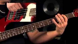 Bass Guitar Lessons  Fretboard Fitness  5 Aeolian Mode  Stu Hamm [upl. by Novhaj700]