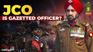 Is Army JCO a Gazetted Officer [upl. by Barncard]