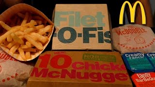 ASMR Eating A LOT of McDonalds Pig Out Style [upl. by Horatio]