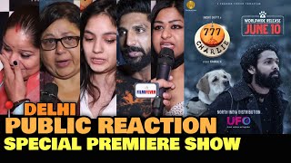 777 Charlie PUBLIC REVIEW  Delhi Left Spellbound  Special Premier Show  Rakshit Shetty  10 June [upl. by Tiphany]