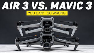 DJI Air 3 vs DJI Mavic 3 Pro  You Can’t Go Wrong [upl. by Knitter]