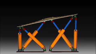 Hexapod Motion Study [upl. by Oiramrej]