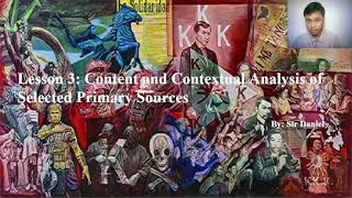 Content and Contextual Analysis of Selected Primary Sources [upl. by Yorled853]