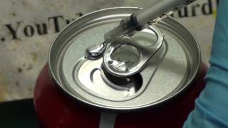 Gallium Induced Structural Failure of a Coke Can [upl. by Amsirahc511]