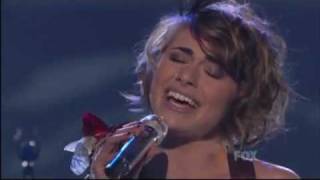 Siobhan Magnus  quotWhen You Believequot on American Idol TOP 7 2010 [upl. by Arahsal]