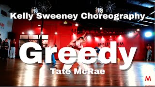 Greedy by Tate Mcrae  Kelly Sweeney Choreography  Millennium Dance Complex [upl. by Oivat]