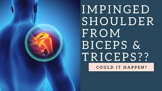 Can Shoulder Impingement Be CAUSED By Tight Biceps amp Triceps [upl. by Torbart]