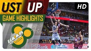 UST vs UP  Game Highlights  UAAP 80 Mens Basketball  Sept 10 2017 [upl. by Wendolyn]