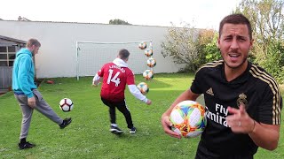 BOXING CROSSBAR CHALLENGE vs W2S FT EDEN HAZARD [upl. by Ferneau]