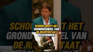 SCHOOF HEEFT HET GRONDBEGINSEL VAN DE RECHTSSTAAT GESCHONDEN VAN MEIJEREN FVD vanmeijeren fvd [upl. by Zinah]