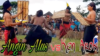 Angin Alus VS Ken Arok disambut riuh sorak dari penggemar Prisean Kotaraja [upl. by Trebled875]