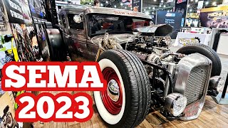 SEMA 2023  CENTRAL HALL WALK THRU  BEST CUSTOM RIDES [upl. by Nolita]