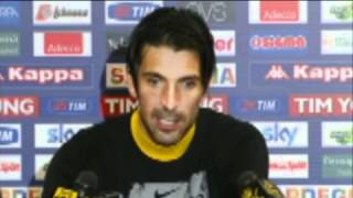 VIDEO Buffon Lo scudetto di Del Piero [upl. by Annaujat471]