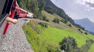 Exploring the Rhaetian Railway Switzerlands UNESCO World Heritage Journey Swiss Rail Adventure [upl. by Biron638]