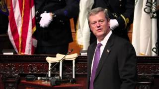 Governor Baker Speaks at 2015 Hanna Awards [upl. by Attennod270]