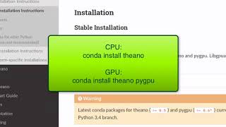 How to install Tensorflow PyTorch Keras Theano CNTK and more on Windows [upl. by Moriarty168]
