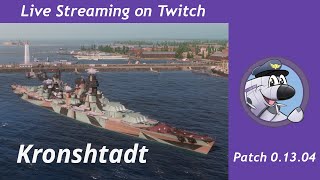 Kronshtadt le vecchie navi a volte funzionano ancora  World of Warships [upl. by Enajaras608]