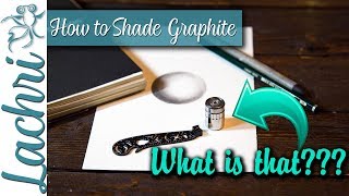 How to blend graphite for beginners  MAGCON artist tool  Lachri [upl. by Neelsaj]