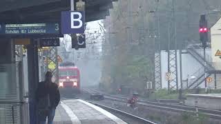 Ersatz ICE nach Berlin mit 200 KMH durch den Gütersloher HBF [upl. by Range664]