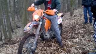 Enduro KTM EXC 450TO ZA DUÅ»O DLA AMATORA  ALE MoC [upl. by Milinda]