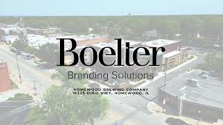 Boelter Branding Solutions Drone Tour  Homewood IL [upl. by Ahseet52]