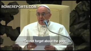 Pope Francis explains reason behind name choice wants Church for poor [upl. by Anema964]