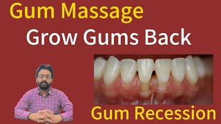 Gum Massage The Secret Remedy to Reverse Gum Recession [upl. by Cappella639]