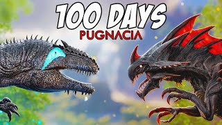 I Spent 100 Days in Arks Craziest Mod Pugnacia [upl. by Kara-Lynn]