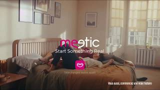 Appli Meetic quotsi lengagement vous fait de leffetquot ♀♀  Pub 20s [upl. by Leirrad]