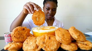 COOK AND EAT WITH ME  NIGERIAN BREAKFAST AKARA AND CUSTARD ASMR MUKBANG [upl. by Odnalor416]