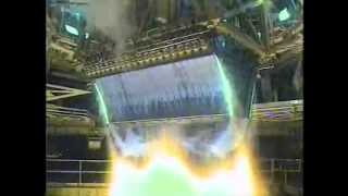 XRS2200 Linear Aerospike Engine Test fire at NASA Stennis Space Center SSC [upl. by Tereve714]